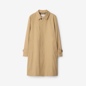 Long Gabardine Car Coat