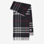 Check Cashmere Scarf