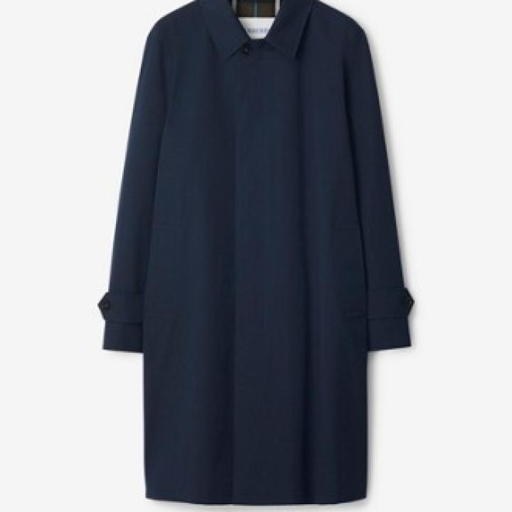 Long Gabardine Car Coat