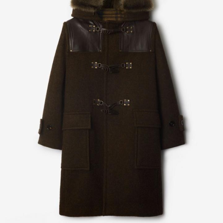 Wool Cashmere Duffle Coat